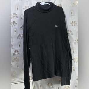 Lacoste Men's Classic Black Long Sleeve Tee